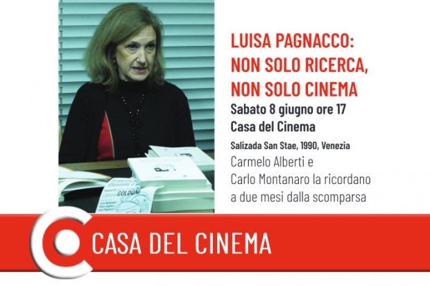Luisa Pagnacco: non solo ricerca, non solo cinema