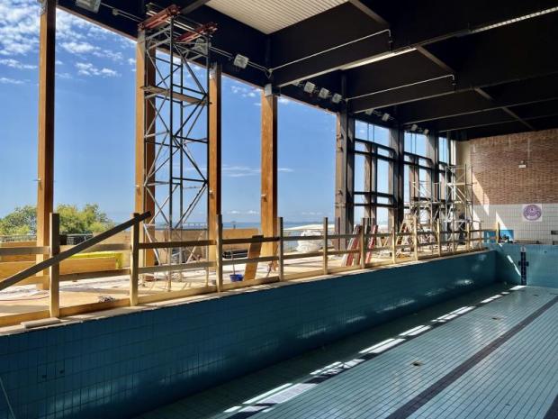 Piscina comunale a Sacca Fisola