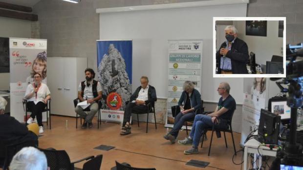 Un momento dell'iniziativa Admo a Forte Marghera