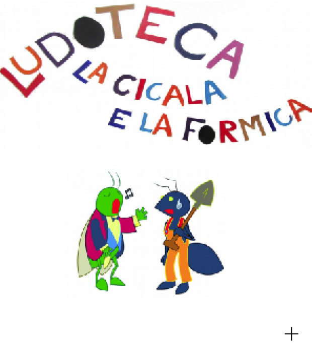Logo della Ludoteca La Cicala e la Formica