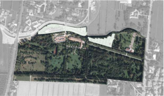 Layout di progetto con ampliamento