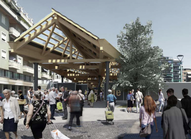 rendering mercato