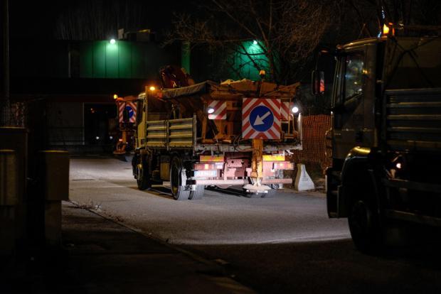 Spargisale in azione