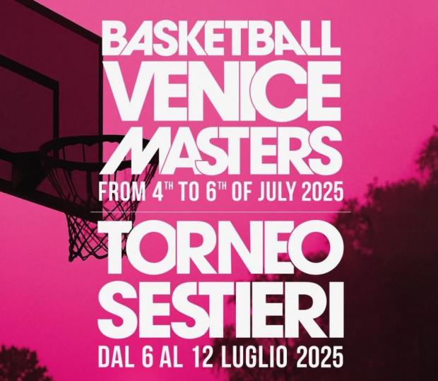 Grafica con titolo dell'evento e informazioni