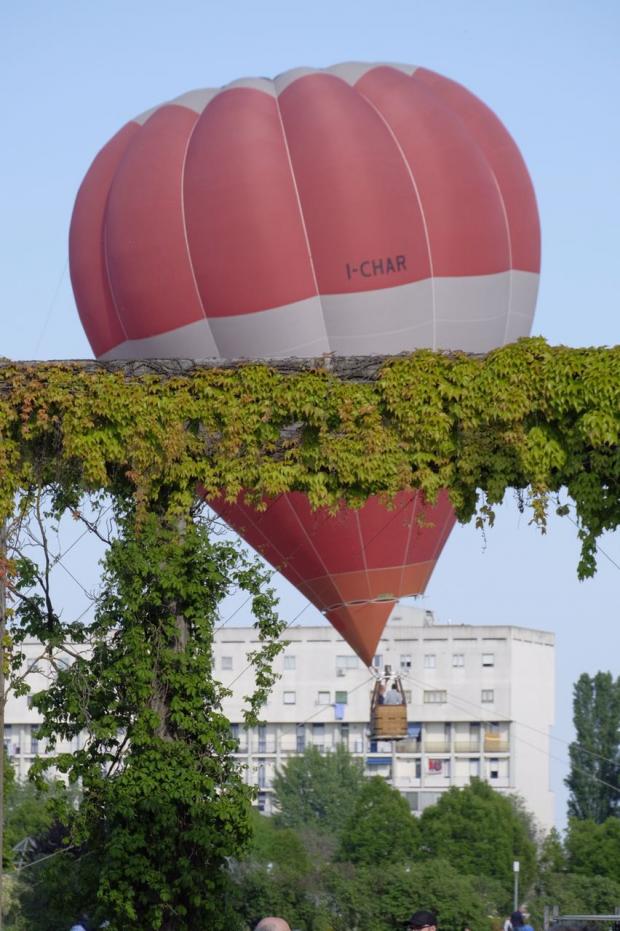 Mongolfiera al parco Albanese