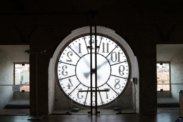 orologio dell torre civica di Mestre