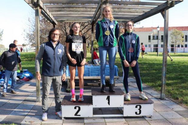 assessore Romor con vincitori