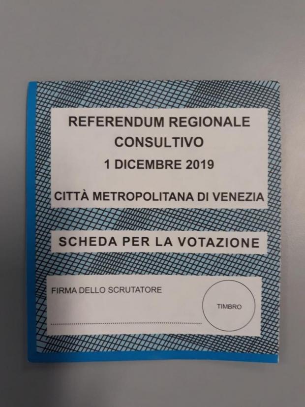 scheda elettorale