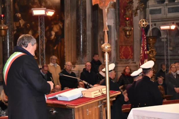 Sindaco alle esequie