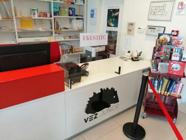 Biblioteca Vez Junior aperta per il solo prestito