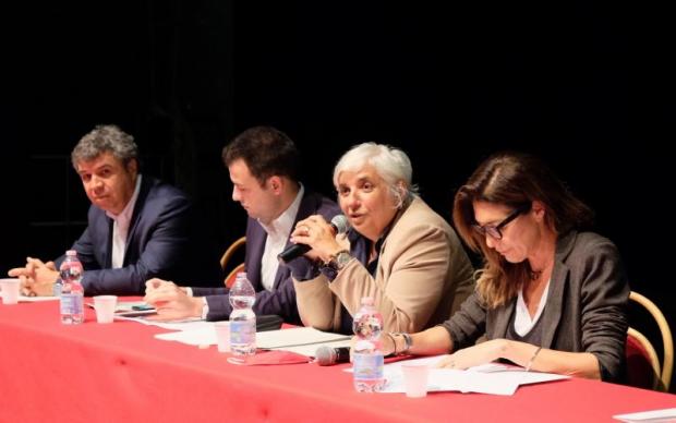 La conferenza stampa di presentazione della stagione teatrale del Toniolo