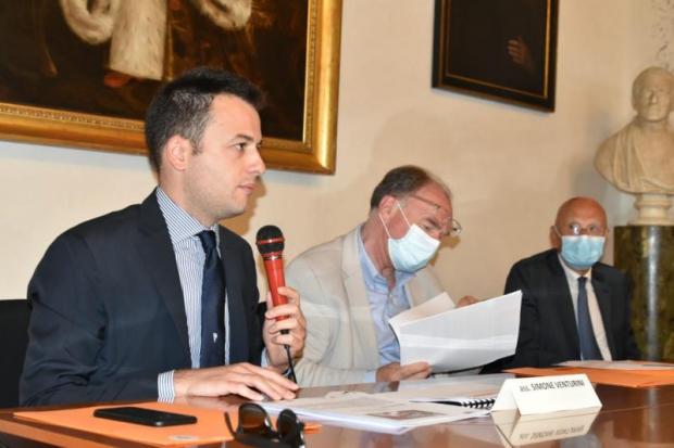 Venturini alla conferenza stampa