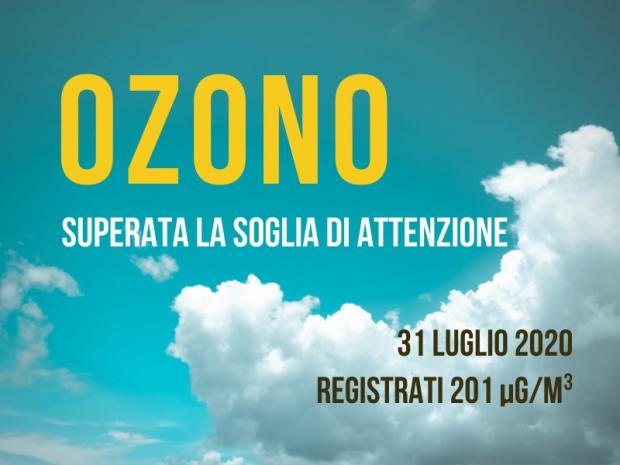 superamento soglia di attenzione ozono