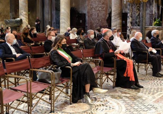 La presidente Pea al concerto in San Marco