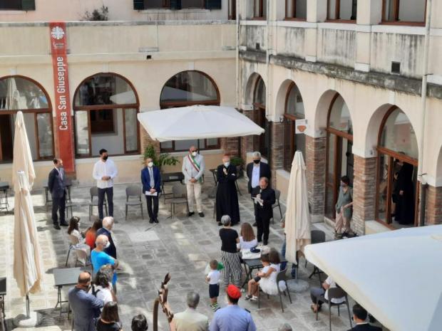 foto dell'Ufficio Stampa del Patriarcato un momento dell'inaugurazione