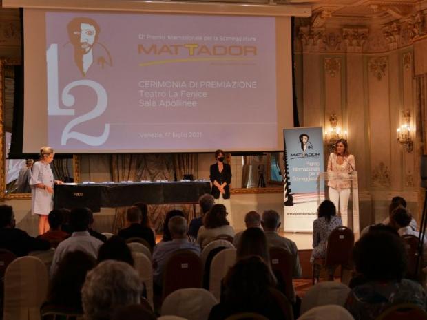 La presidente Damiano al premio Mattador