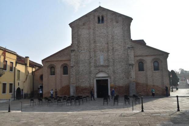 facciata della Basilica di San Donato a Murano
