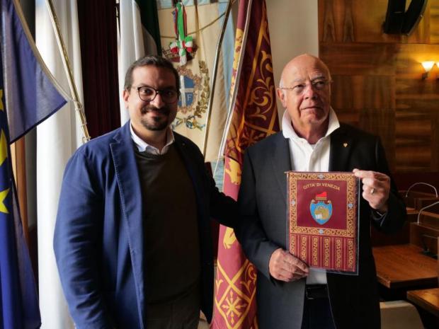 da destra Alvise Canniello e Luciano Lando