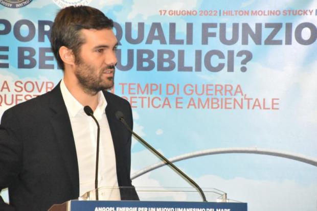 L'intervento del vicesindaco Tomaello
