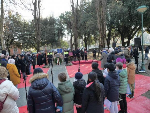 un momento della cerimonia