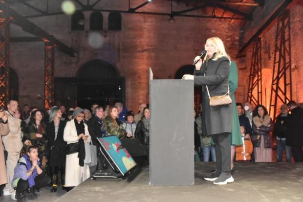 l'assessore Zaccariotto a Arte Laguna Prize