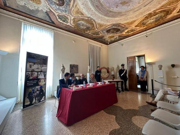 un momento della conferenza stampa