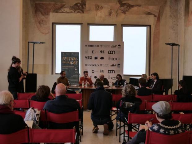un momento della conferenza stampa