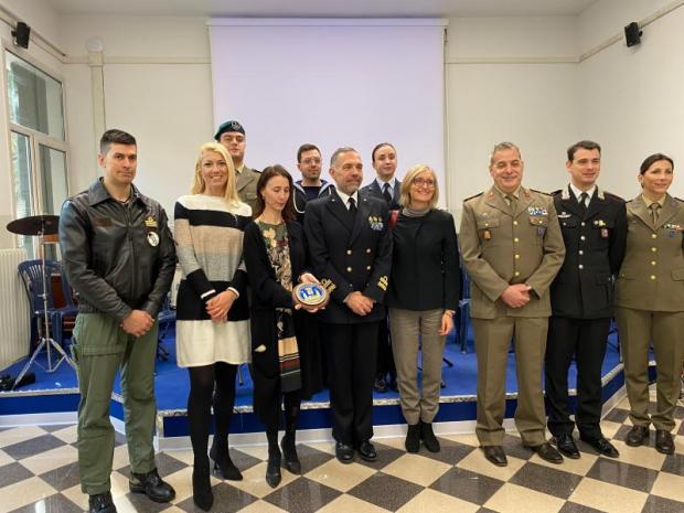un momento della cerimonia