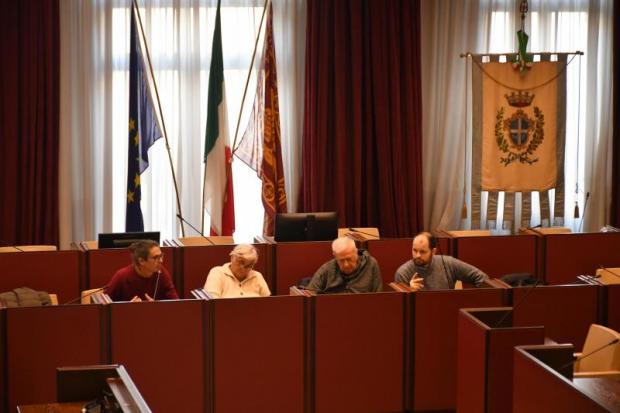 un momento della conferenza stampa
