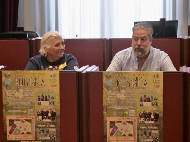 un momento della conferenza stampa