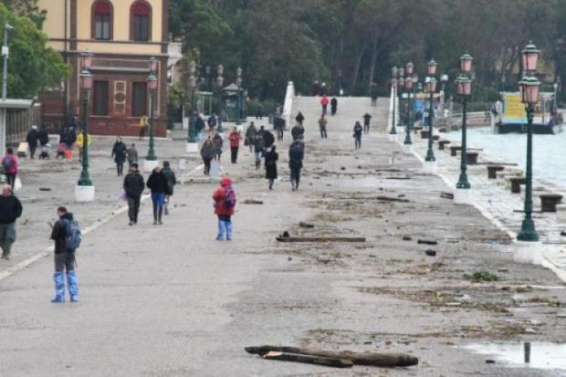 I danni per l'acqua alta