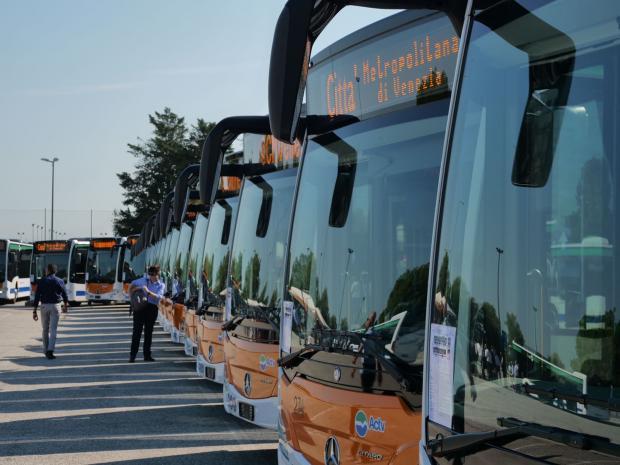 Nuovi autobus Actv