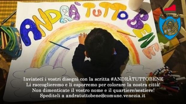 Coronavirus Il Sindaco Brugnaro Coloriamo Tutta Venezia Con I Disegni Dei Nostri Bambini Perche Andratuttobene Li Esporremo Nella Nostra Citta Comune Di Venezia Live Le Notizie Di Oggi E I