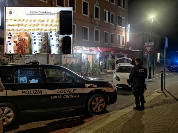L'intervento della Polizia locale