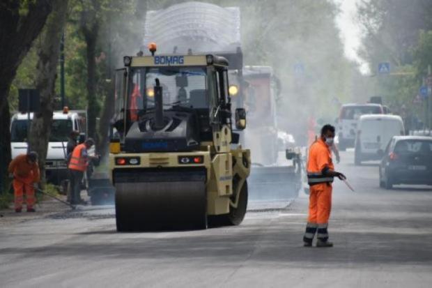 Lavori di asfaltatura
