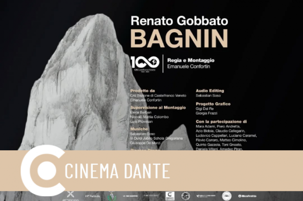 Renato Gobbato, Bagnin con il regista Emanuele Confortin al Dante Renato Gobbato, Bagnin con il regista Emanuele Confortin al Dante