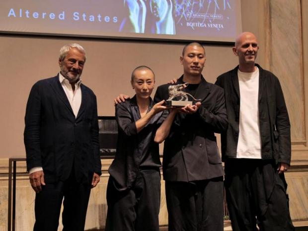 Consegna Leone d'argento Biennale Danza