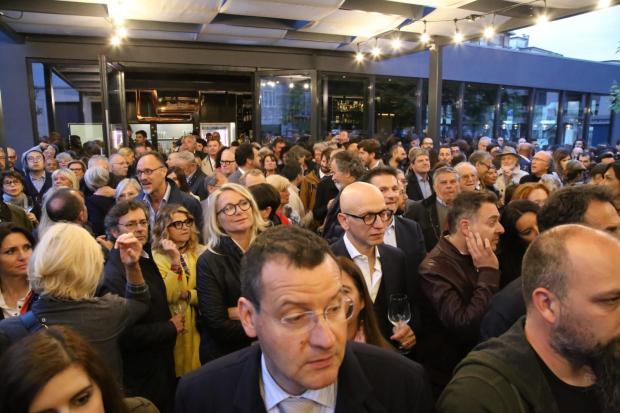 L'inaugurazione del bistrot