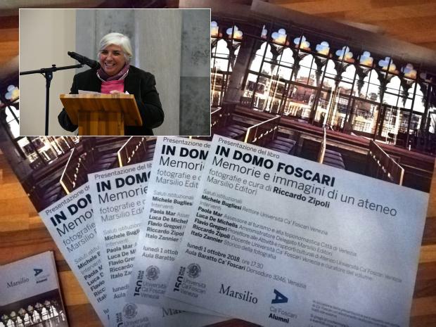 L'intervento dell'assessore Mar a Ca' Foscari