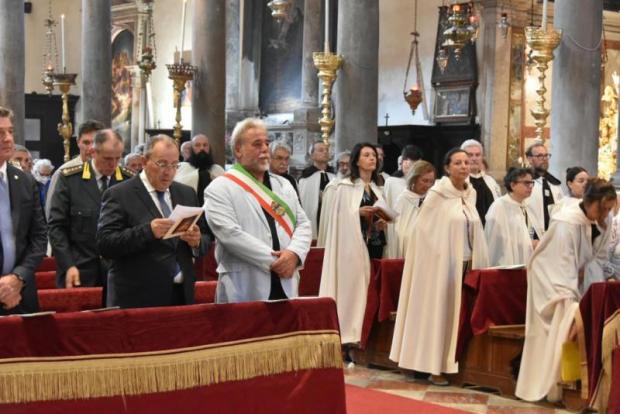 Celebrazione ai Carmini