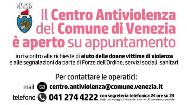 I contatti del Centro Antiviolenza