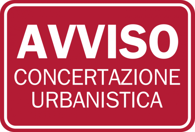 Avviso concertazione urbanistica