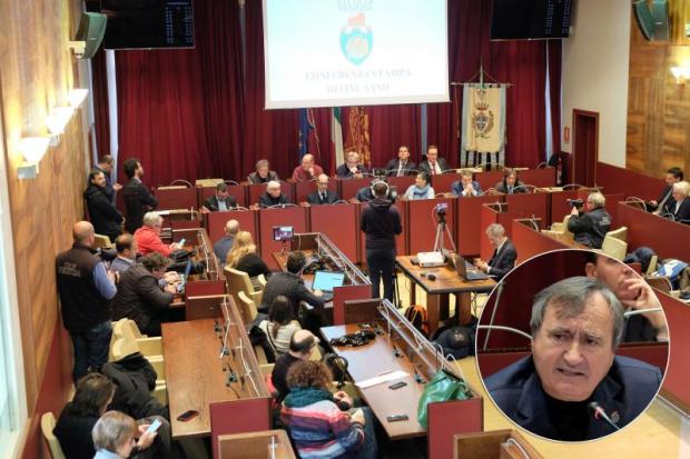 La conferenza stampa