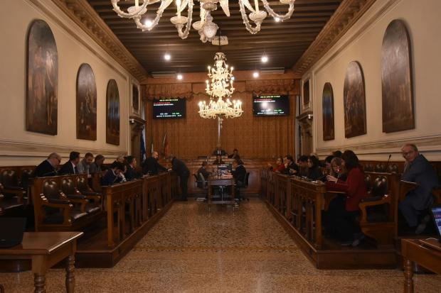 La seduta del Consiglio comunale