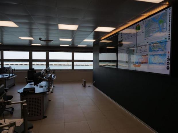 Gli schermi della Control Room al Tronchetto