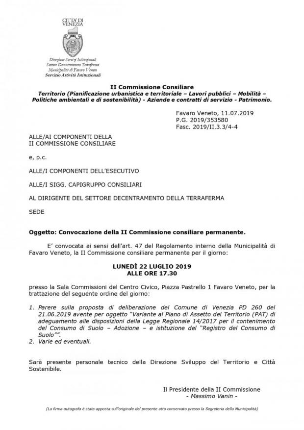 Scarica la locandina della convocazione Scarica la locandina della convocazione