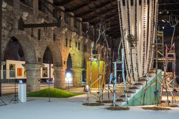 Allestimento mostra. Foto Nicola d'Ora