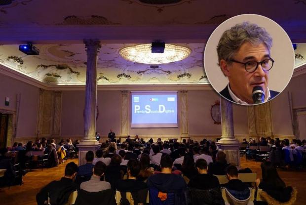 La cerimonia a Ca' Giustinian