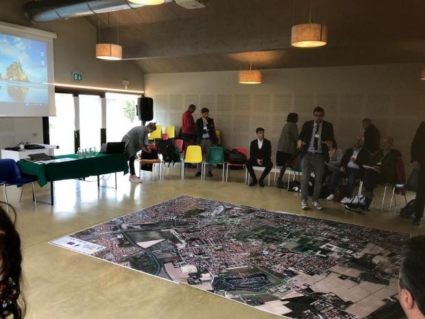 L'incontro tra tecnici veneziani e stranieri