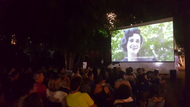 La proiezione del film